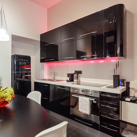 Prepare your own Italian fare in the modern kitchen