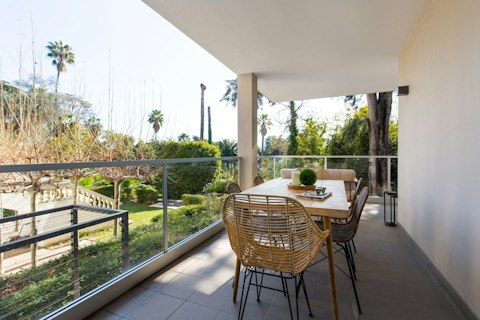 Enjoy an alfresco lunch on the terrace