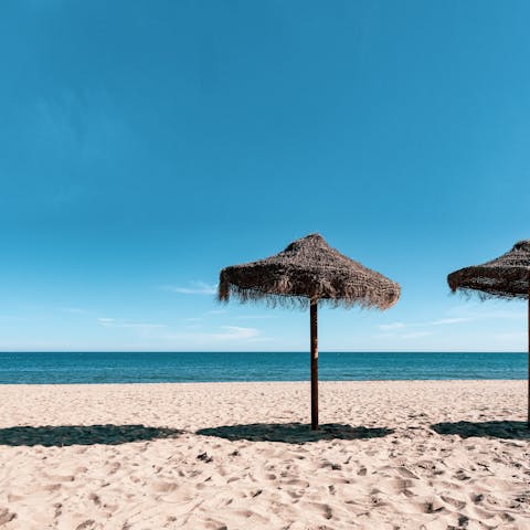 Enjoy the many stunning beaches of Fuengirola, with your nearest one just moments away