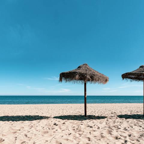Enjoy the many stunning beaches of Fuengirola, with your nearest one just moments away
