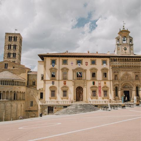 Experience the rich history, art and architecture of Arezzo