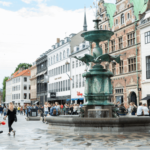 Flash the cash in Strøget with a shopping spree, it's right on your doorstep