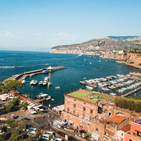 Spend the day in Sorrento, a short drive away