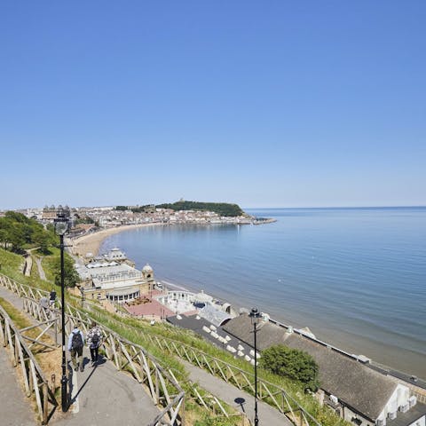 Explore Scarborough's picturesque coastline