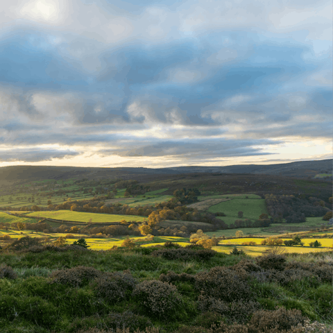 Discover the wild beauty of the North York Moors – just fifteen minutes away