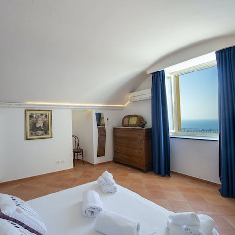 Open the window to let the fresh air drift in as you take an afternoon nap