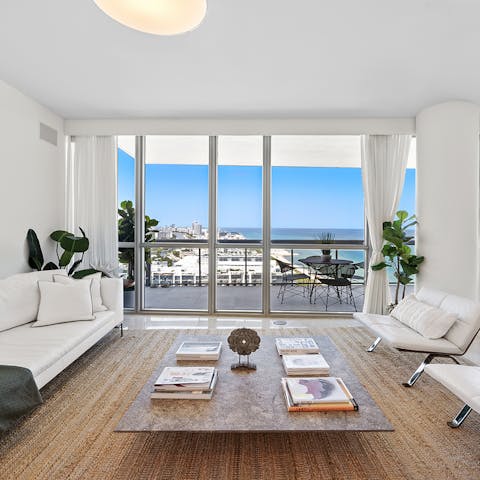 Soak up incredible ocean views from every room