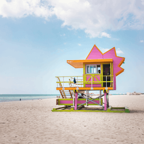 Stay minutes from Miami Beach