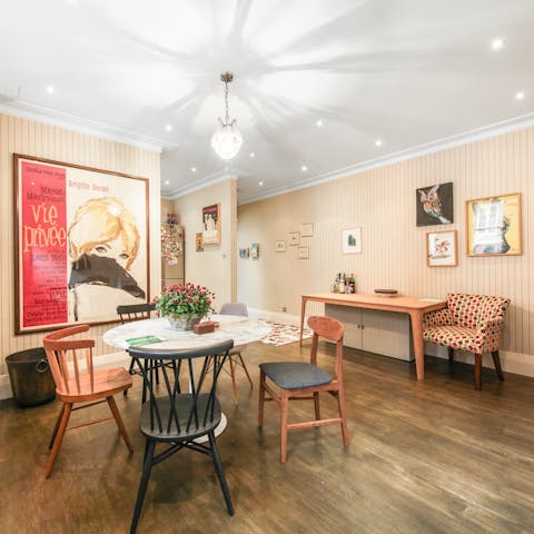 Return to this pretty home-from-home in between sightseeing