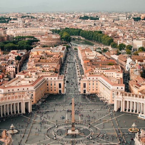 Take a tour of the Vatican City, it's thirty minutes away by car