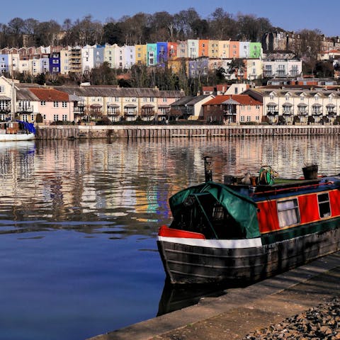 Visit Bristol Harbourside – it's within walking distance