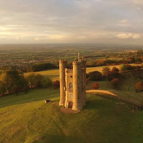 Explore nearby Broadway Tower, just a short drive away