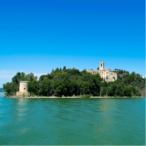 Hop on a boat to explore the nearby Isola Maggiore