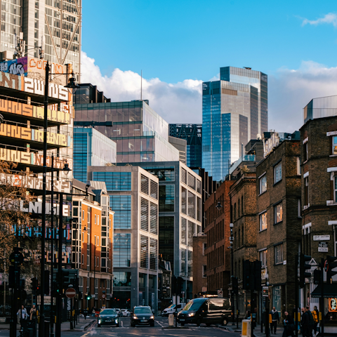Wander through the bohemian streets of Shoreditch