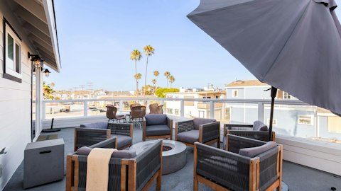 Gather round the fire pit under open California skies