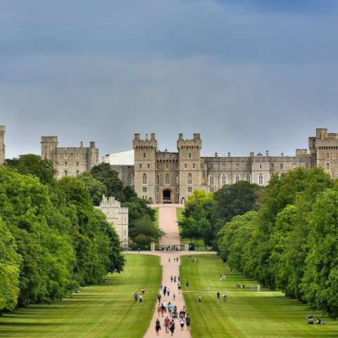 Stay a short drive from Windsor, home to the world-famous castle