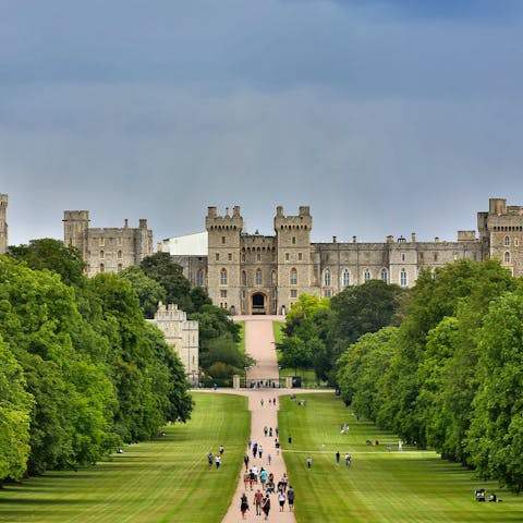 Stay a short drive from Windsor, home to the world-famous castle