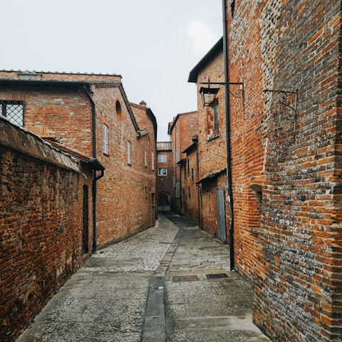 Visit charming Città della Pieve, half an hour away by car