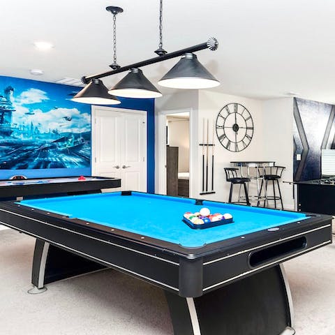 Enjoy fun activities in the games room