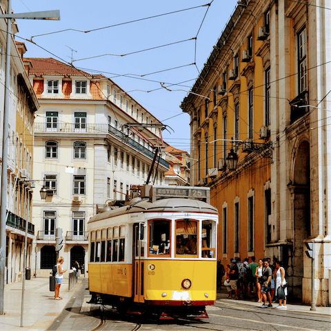 Enjoy your location at the very heart of Old Lisbon
