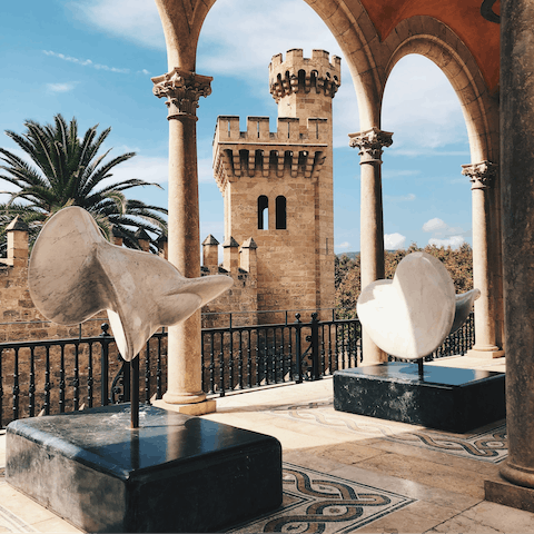 Explore the island's culture and history in its charming capital of Palma, a short drive away