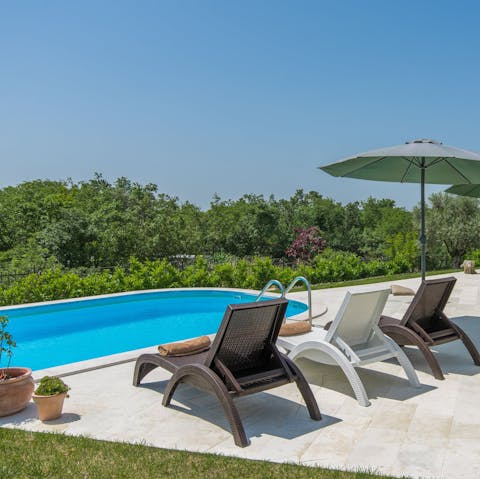 Wind down and relax with lazy afternoons by the pool