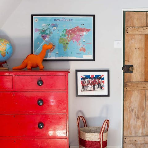 Keep the whole family happy with rooms designed for kids