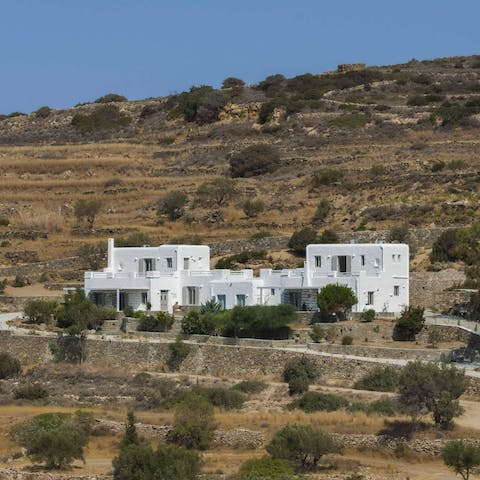 Make the most of peace and serenity at your isolated home in the hills