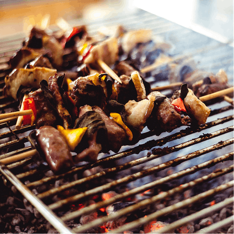 Grill up some fresh seafood on the barbecue for a wholesome lunch