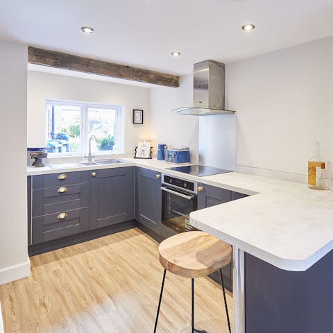 Stock up on local produce at the weekly market for mouthwatering homemade meals