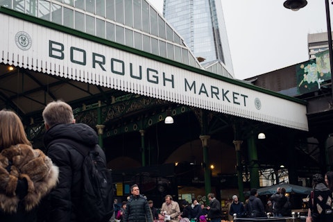 Savour Borough Market's extraordinary range of artisan food and produce