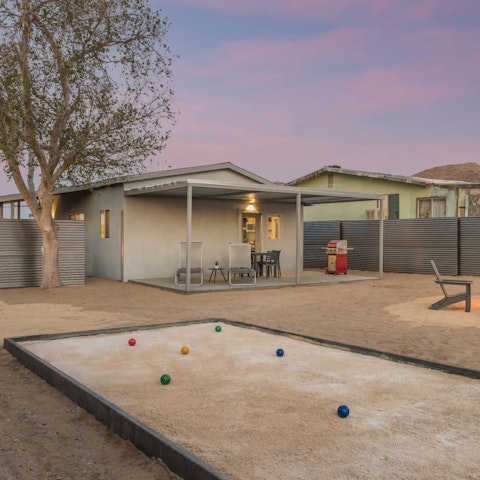 End the afternoon with a game of bocce in the sunshine