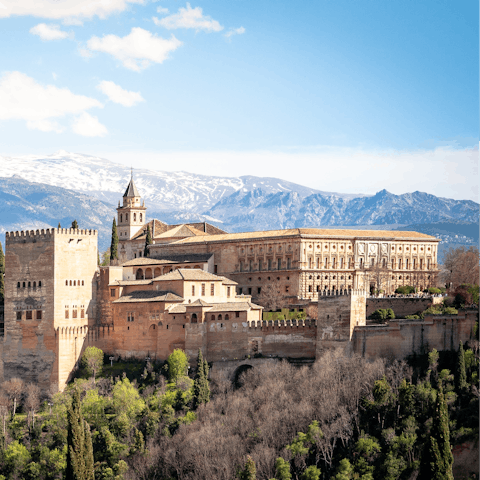 Make the hour-long car journey to explore Granada