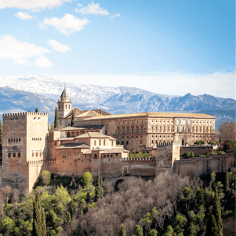 Make the hour-long car journey to explore Granada