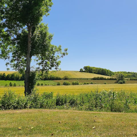 Head out from the home and explore the surrounding Morvan National Park