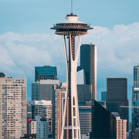 Take a day trip to Seattle, twenty-minute drive away