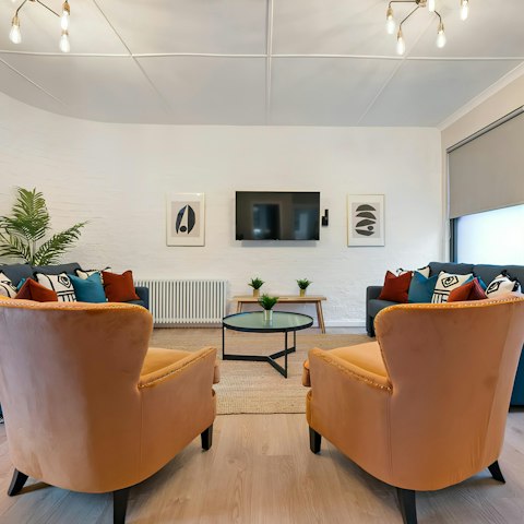 Enjoy easy evenings in, relaxing in the lounge