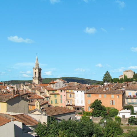 Visit the market town of Draguignan – 5 kilometres away