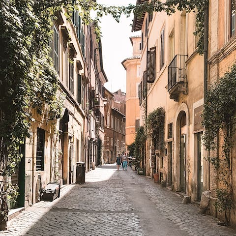 Stay in the heart of picturesque Rome