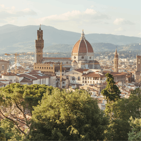 Take a day trip to Florence, 30km away