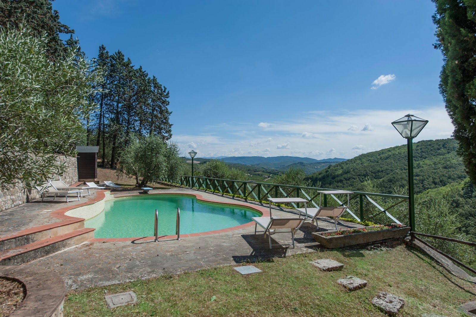 Brick & Green Shutters