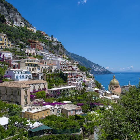 Stay in the heart of enchanting Positano