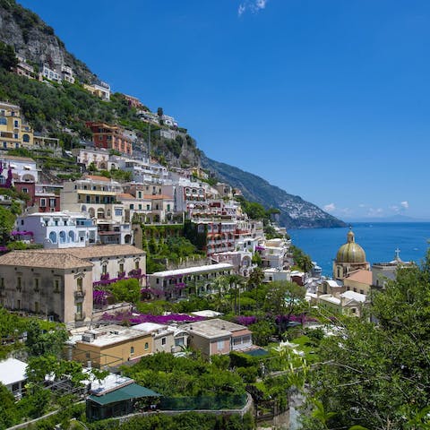 Stay in the heart of enchanting Positano