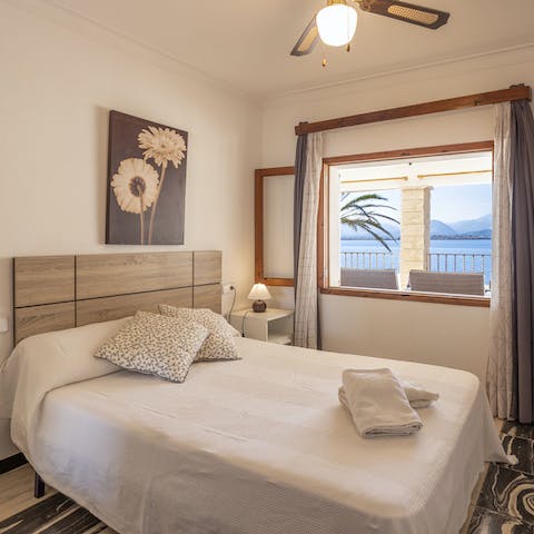 Get a good night's rest in the comfy bedrooms and wake up ready for more island adventures