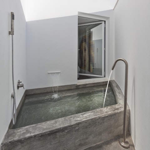 Cool off from the Mediterranean heat in your own plunge pool