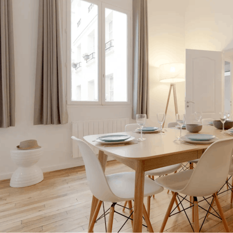 Get together for lazy breakfasts here