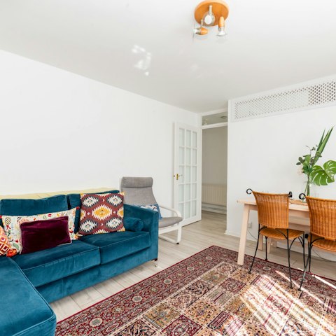 Unwind on the sofa after a day of exploring