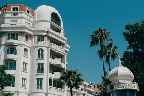 Stroll La Croisette's palm-lined boulevard, a two-minute walk away