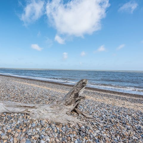 Embrace refreshing seaside strolls in Walberswick