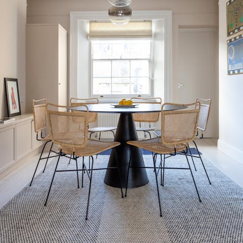 Set the table for a family – or friendly – dinner